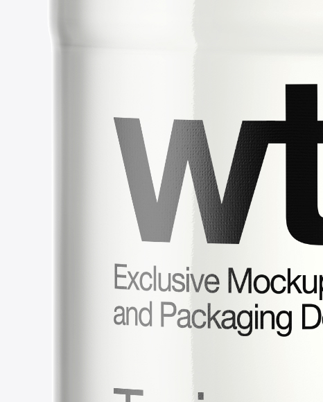 Tonic Water Bottle Mockup