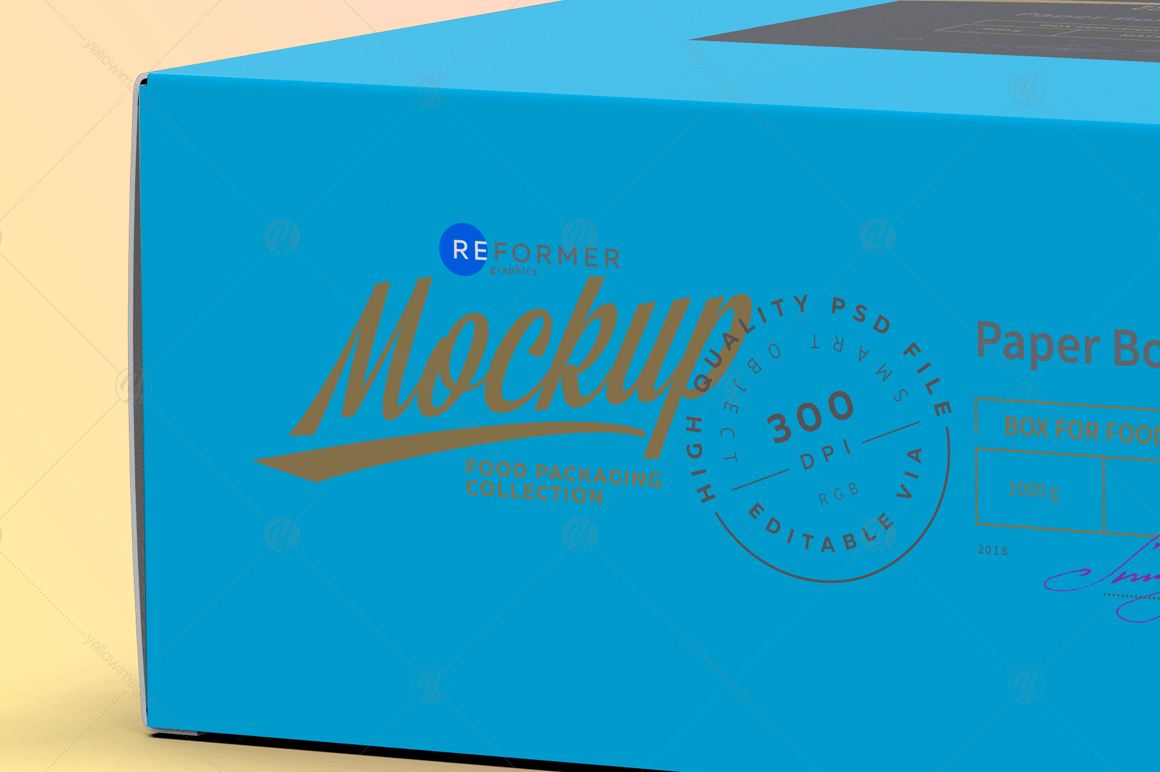 Two Cardboard Box Mockup Two Cardboard Box Mockup