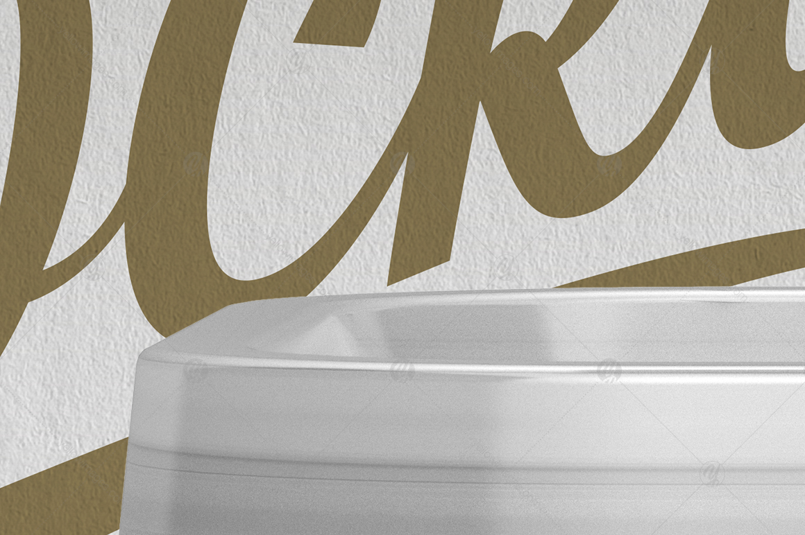 400g Plastic Container Mockup 400g Plastic Container Mockup