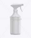 Plastic Trigger Spray Bottle Mockup