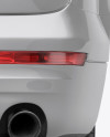 Audi Q7 Mockup - Back View