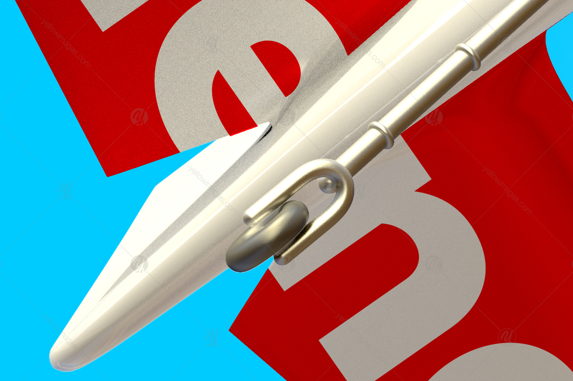 White Aerobatic Aircraft Mockup White Aerobatic Aircraft Mockup