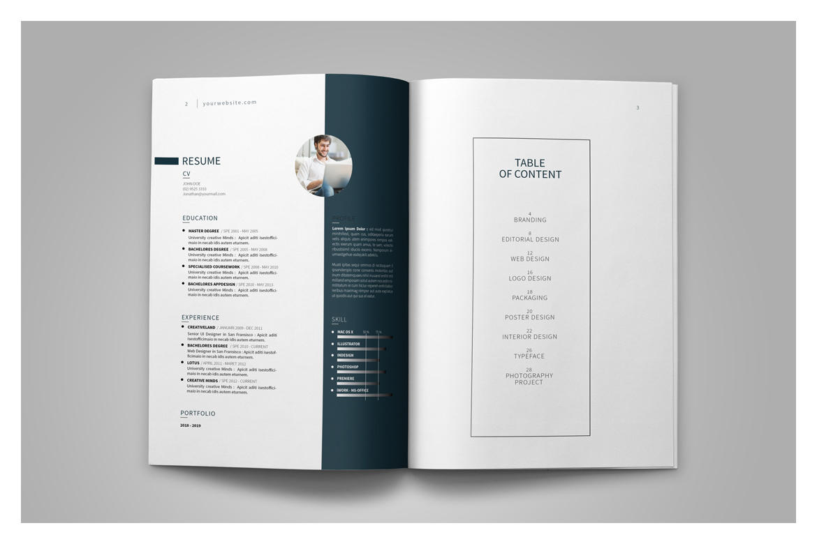 Graphic Design Portfolio Template