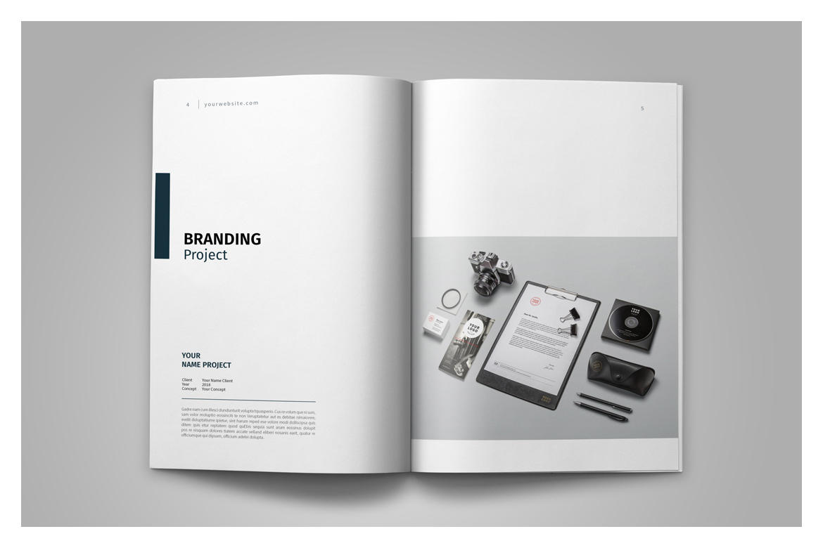 Graphic Design Portfolio Template