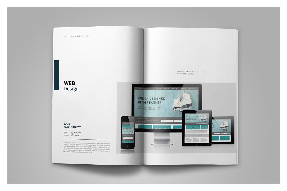 Graphic Design Portfolio Template