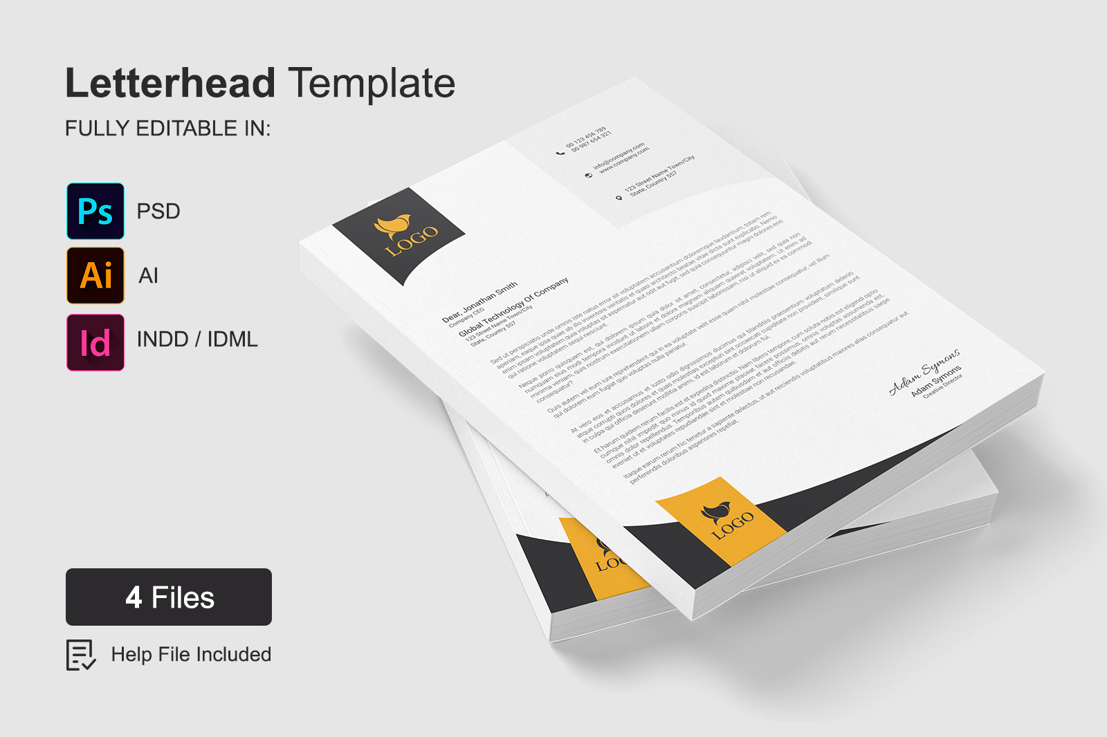 Letterhead Template