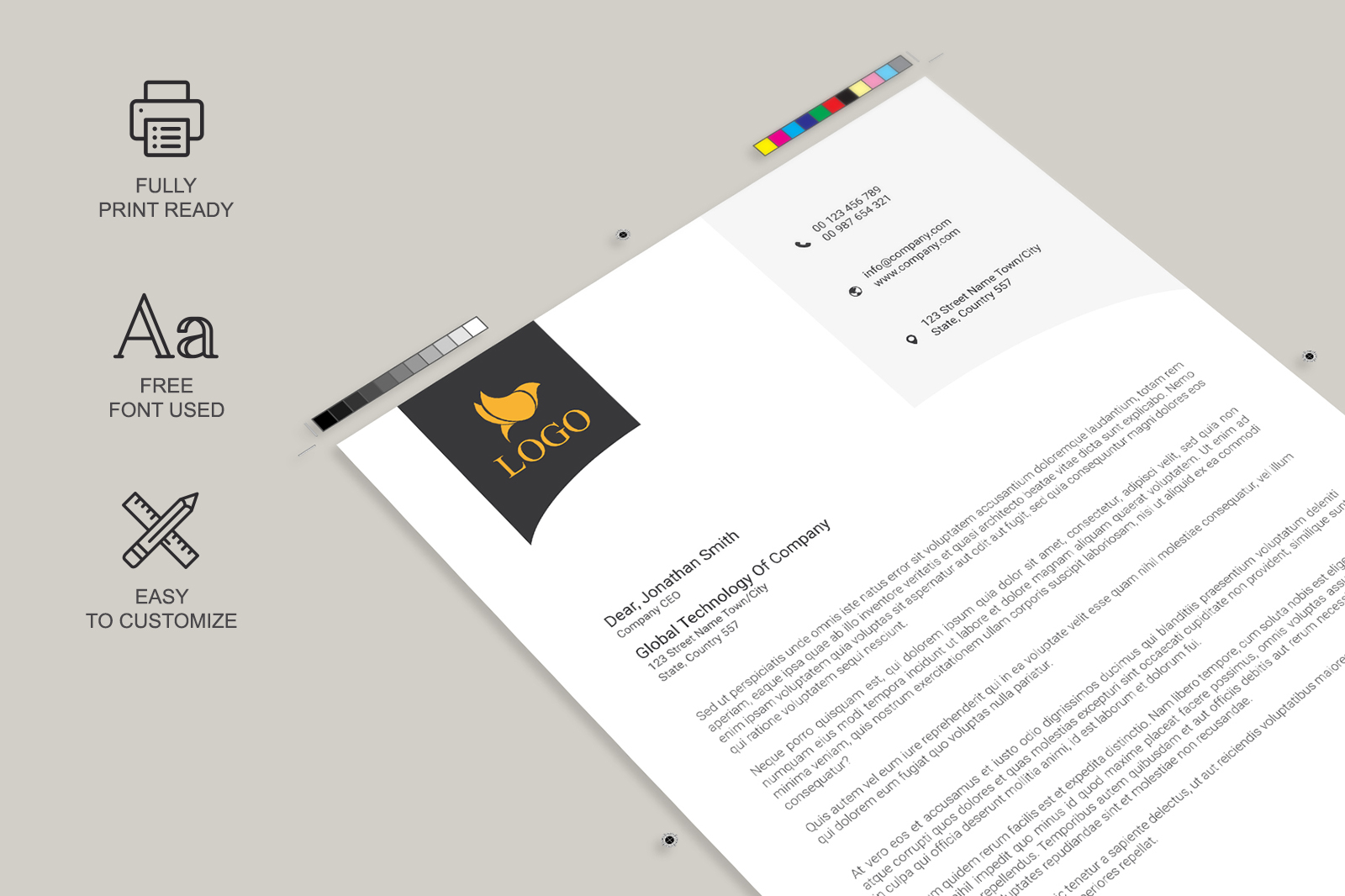 Letterhead Template