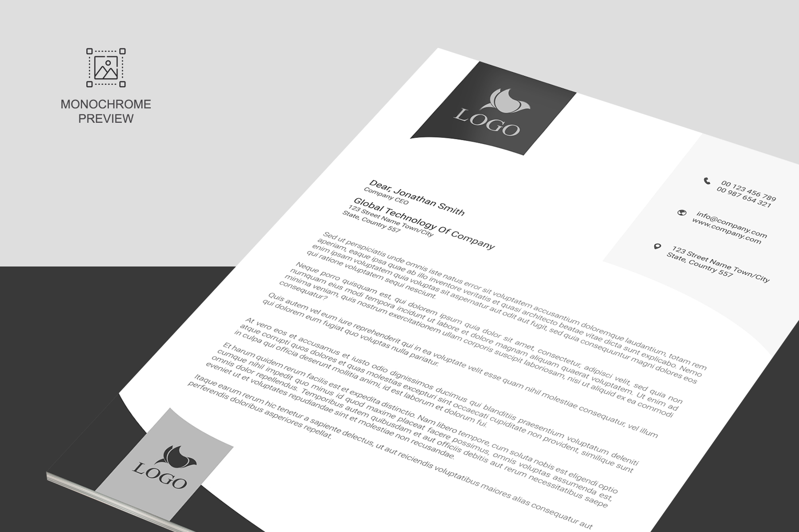 Letterhead Template