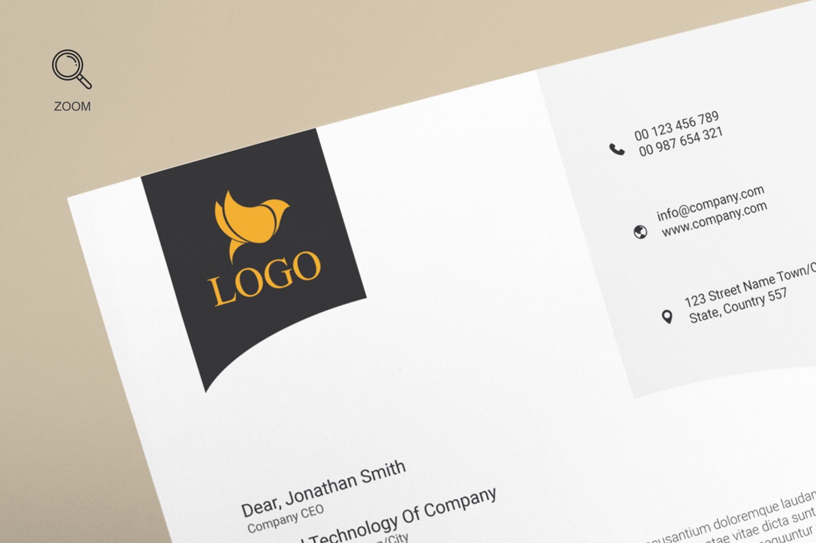 Letterhead Template