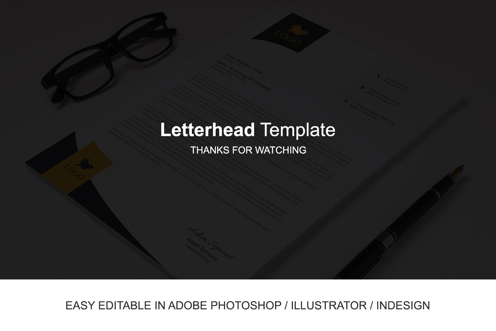 Letterhead Template