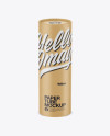 Kraft Paper Tube Mockup