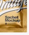 Metallic Sachet Mockup