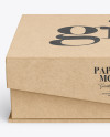 Kraft Paper Box Mockup