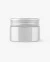 Glossy Storage Jar Mockup