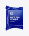 Glossy Food Bag Mockup