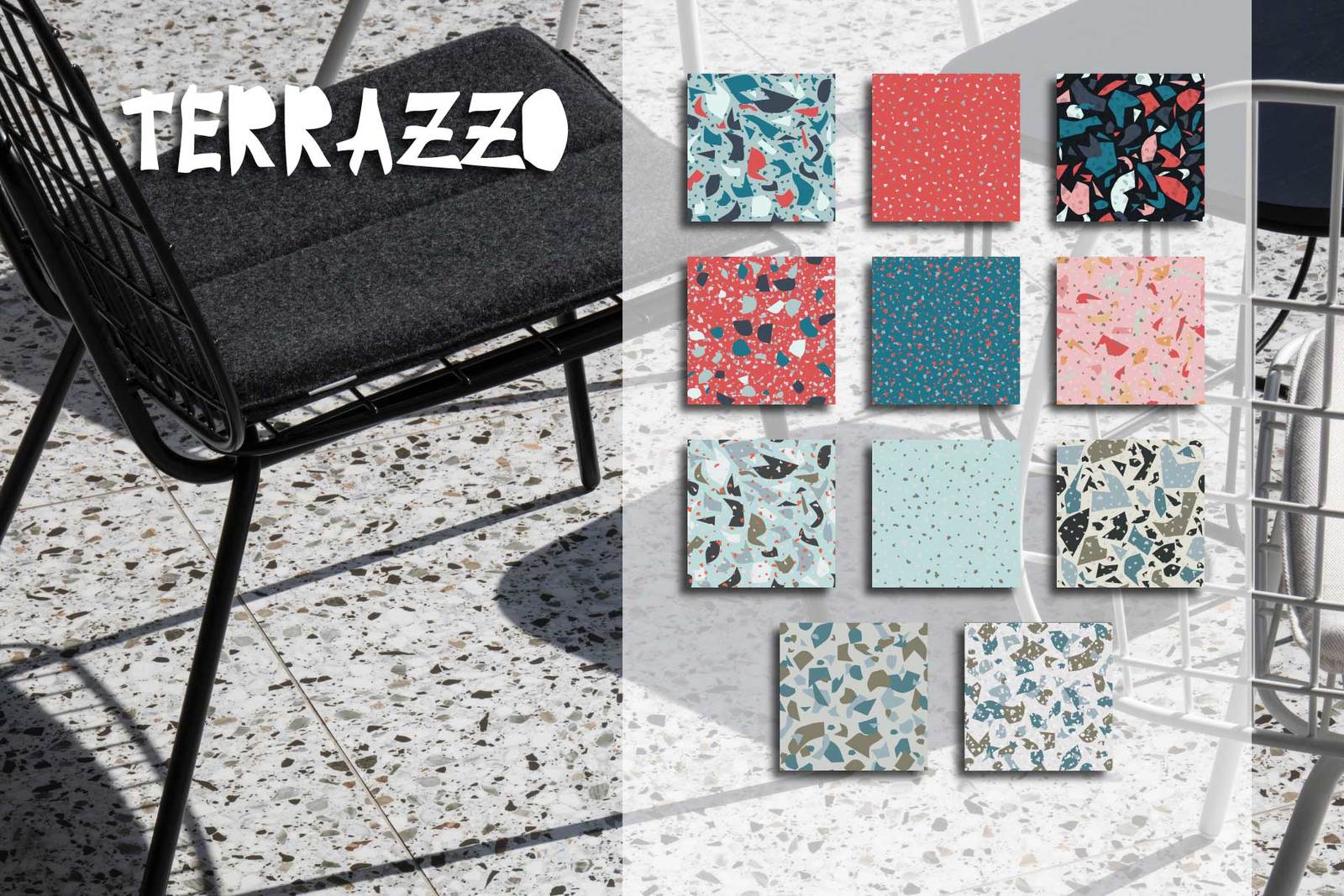 30 terrazzo seamless patterns 30 terrazzo seamless patterns