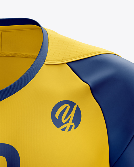 Men’s Soccer Jersey mockup (Front View)