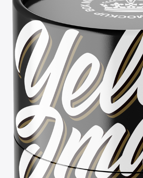 Glossy Paper Box Mockup Glossy Paper Box Mockup