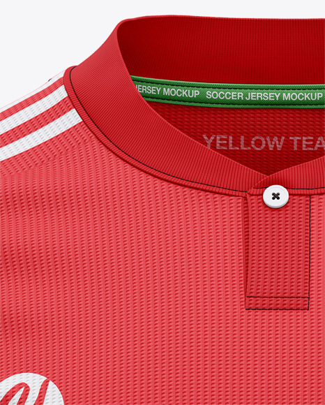 Henley Collar Soccer Jersey