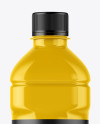 Glossy Plastic Bottle Mockup