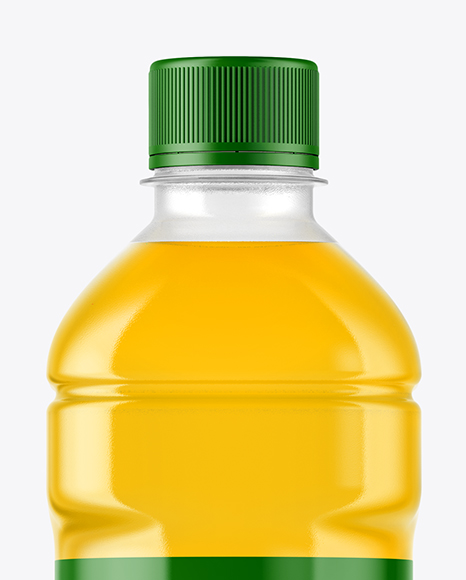 Juice Plastic Bottle Mockup