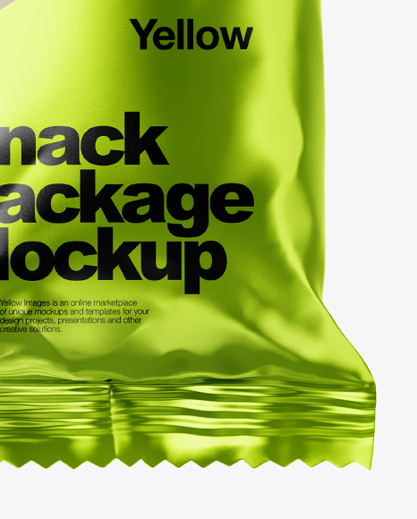 Matte Snack Package Mockup