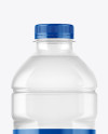 Clear Plastic Bottle Mockup