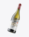 Green Glass Wine Bottle Mockup Green Glass Wine Bottle Mockup