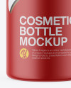 Matte Cosmetic Bottle Mockup