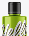 Metallic Cosmetic Bottle Mockup