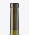 1.5L Antique Green Bottle with White Wine Mockup