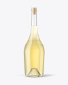 1.5L Clear Glass White Wine Bottle Mockup