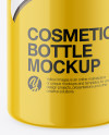 Glossy Cosmetic Bottle Mockup