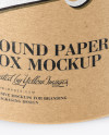 Kraft Box Mockup