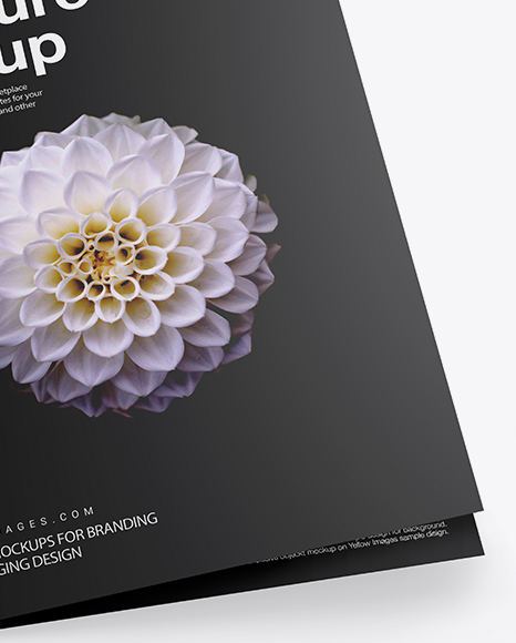 A5 Invitation Brochure Mockup