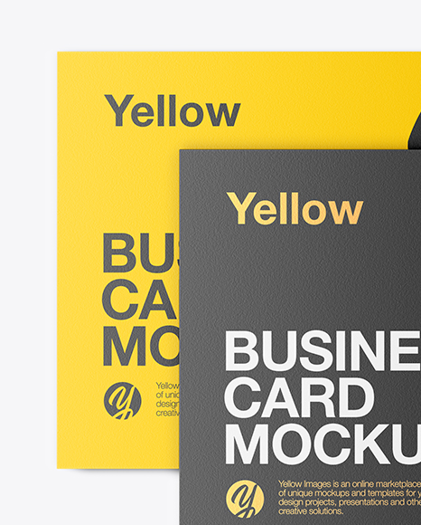 Two Business Cards Mockup