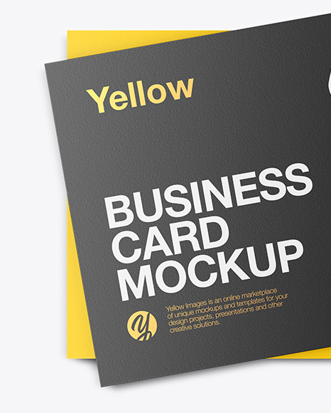 Two Business Cards Mockup