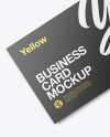 Three Business Cards Mockup