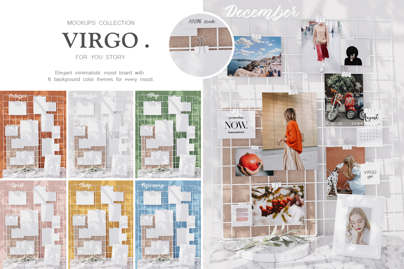 Mockups Collection - Virgo Mockups Collection - Virgo
