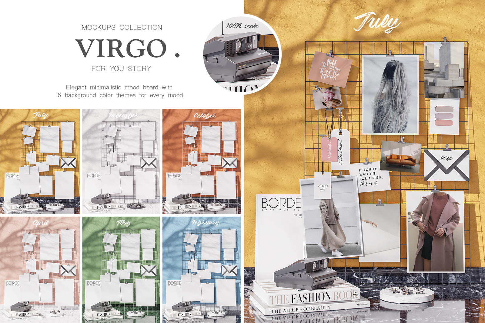 Mockups Collection - Virgo Mockups Collection - Virgo