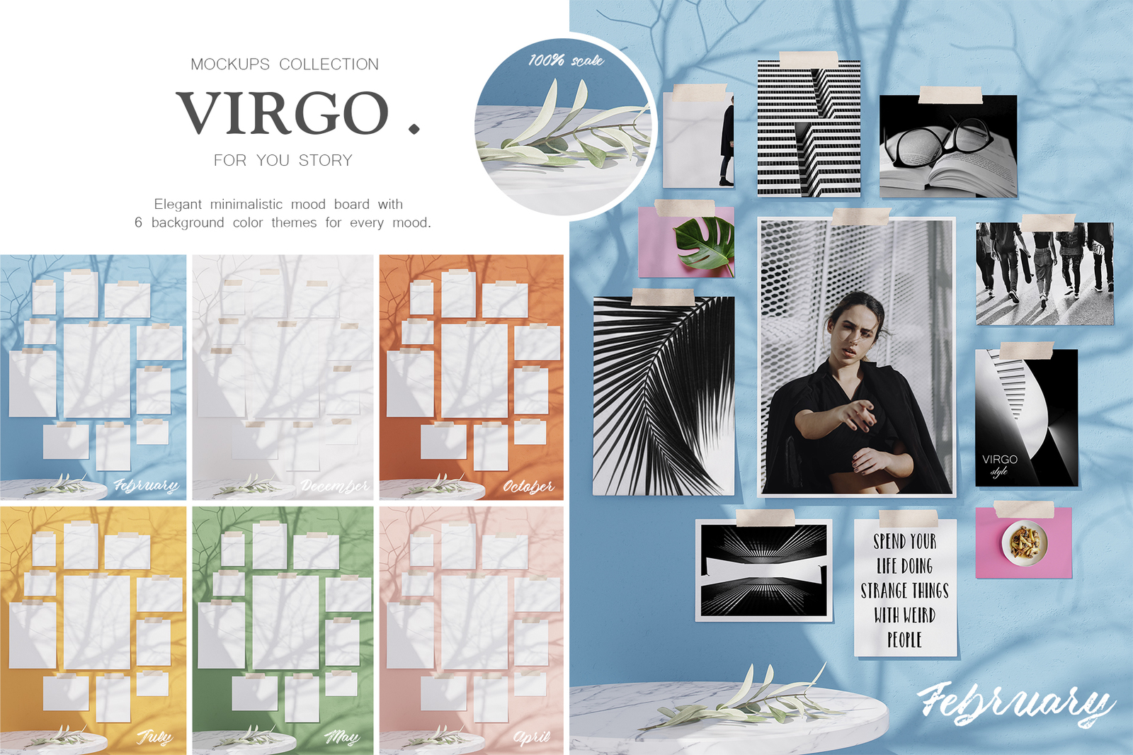 Mockups Collection - Virgo Mockups Collection - Virgo