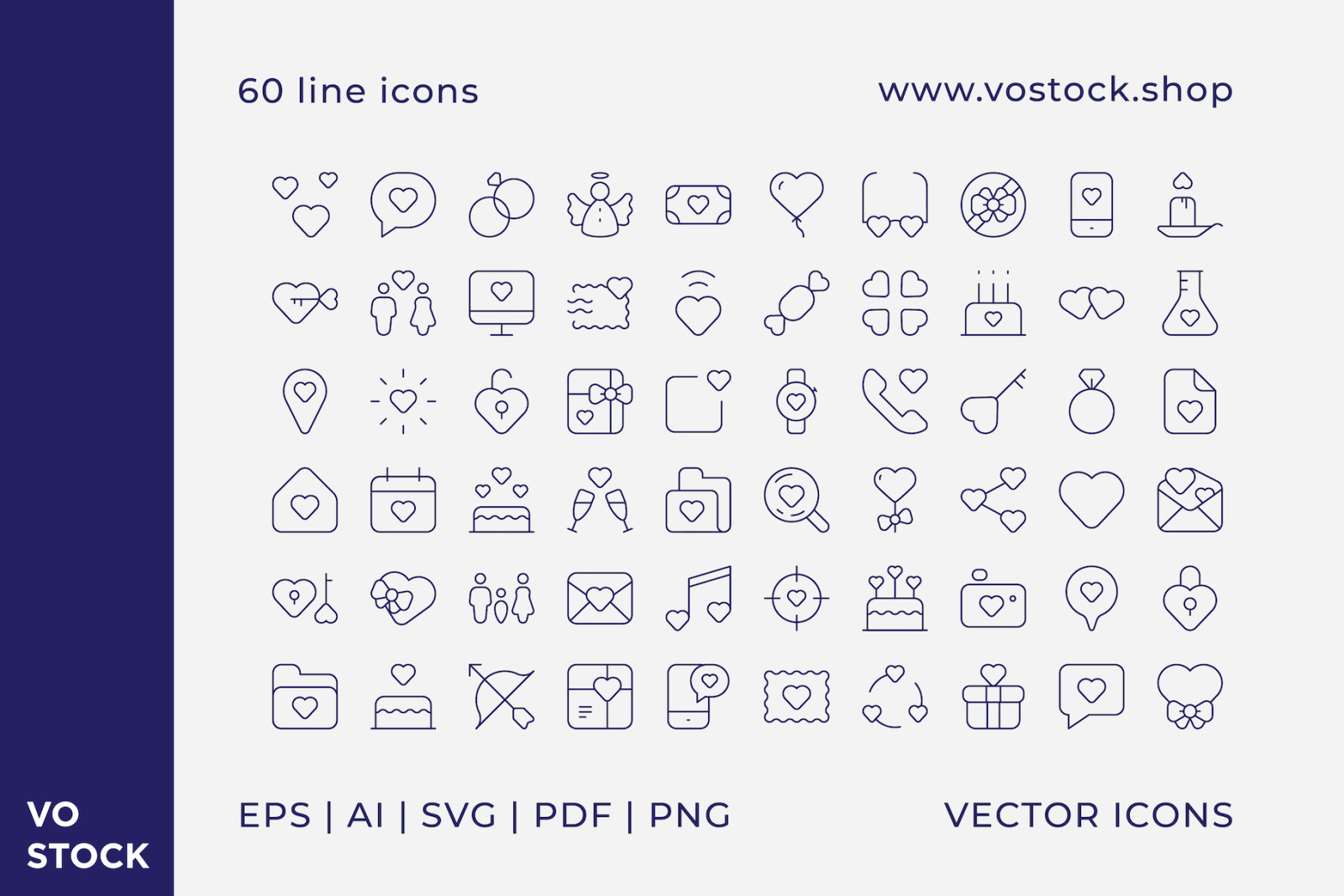 60 Valentines Day Icons 60 Valentines Day Icons