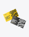 Two Business Cards Mockup