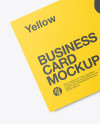 Two Business Cards Mockup