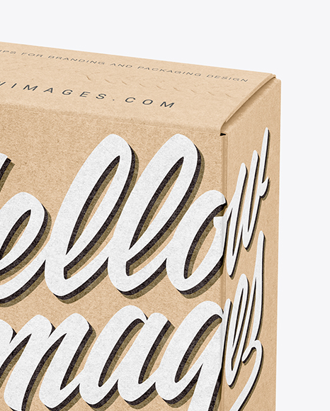 Kraft Box Mockup