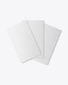 Three Business Cards Mockup