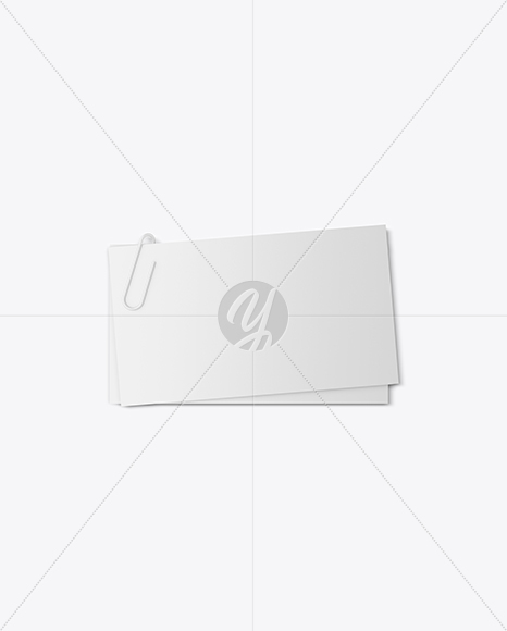 Two Business Cards Mockup