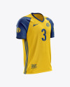 Men’s Soccer Jersey mockup (Half Side View)