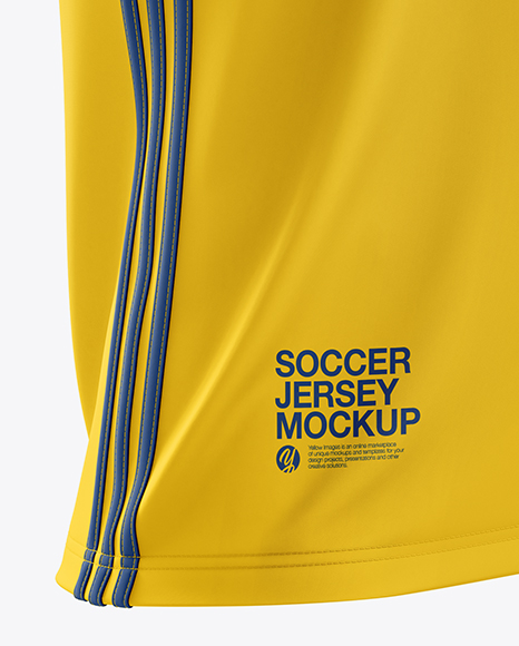 Men’s Soccer Jersey mockup (Half Side View)