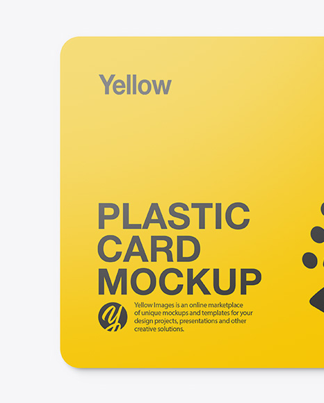 Plastic Card Mockup